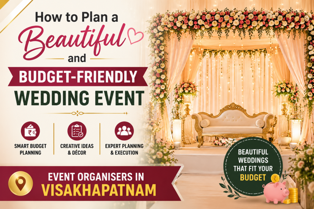Budget-Friendly Wedding Planning - Event Organisers in Visakhapatnam