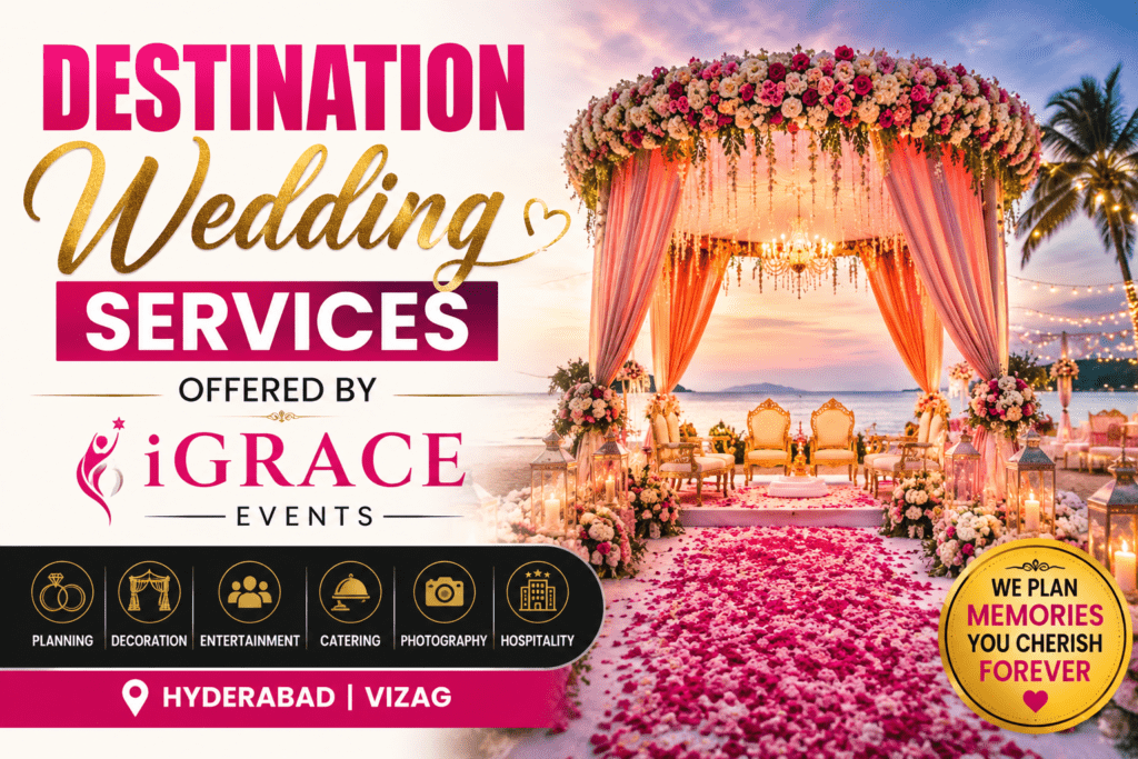destination wedding event management in vizag