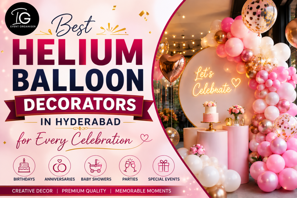 Helium Balloon Decorators Celebration