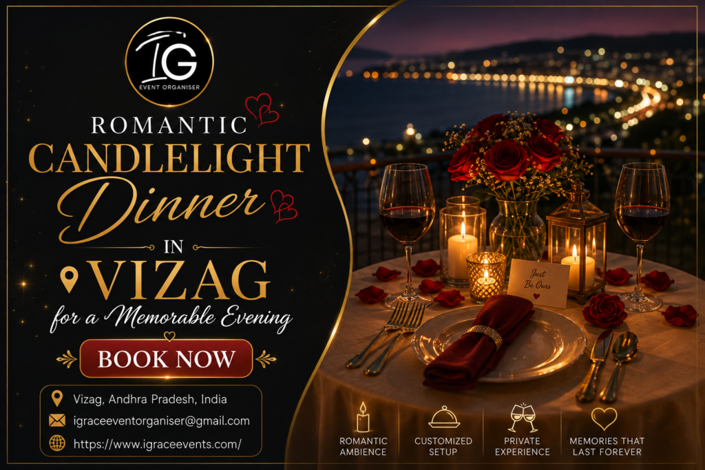 Romantic Candlelight Dinner in Vizag