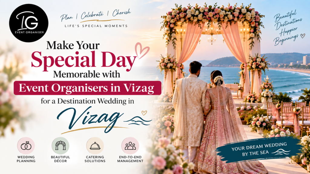 Dream Wedding with Event Organisers in Vizag