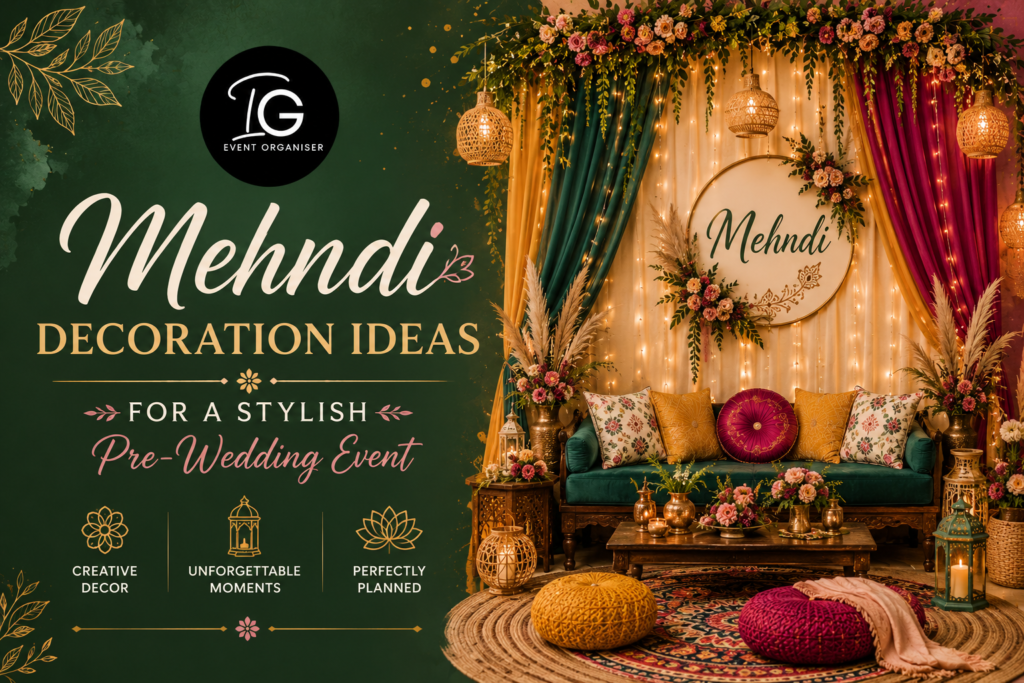 best mehandi decoration events