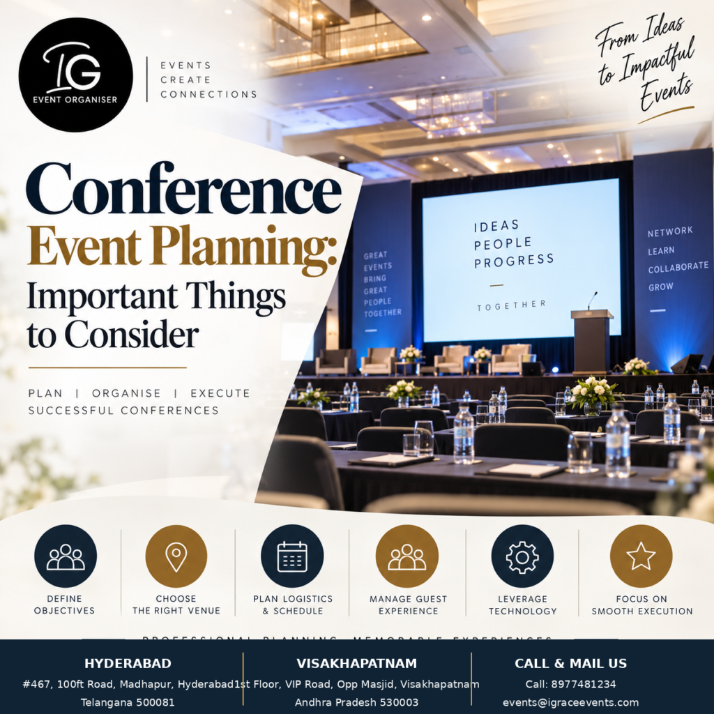 Conference Event Planning: Important Things to Consider