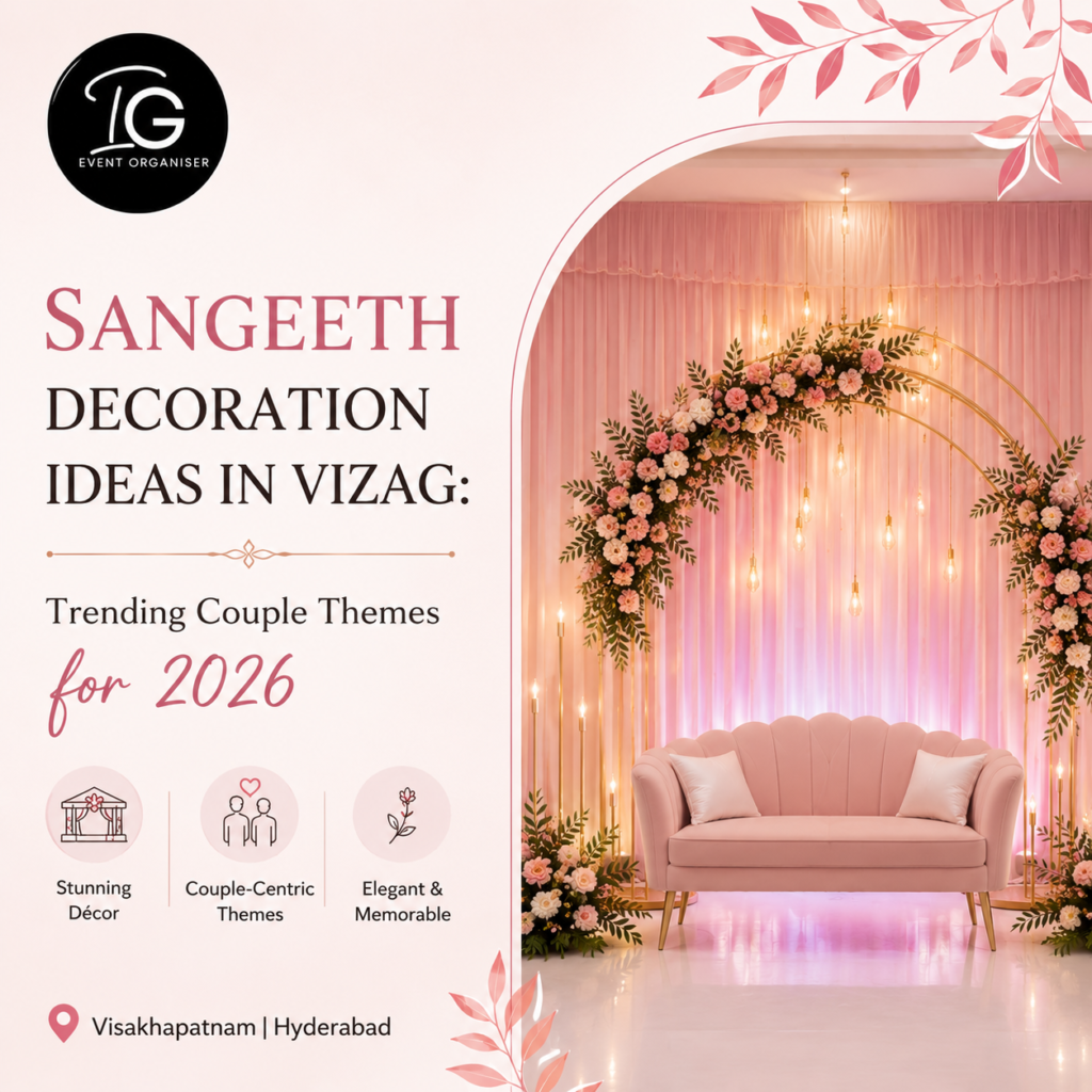 sangeeth decoration in vizag