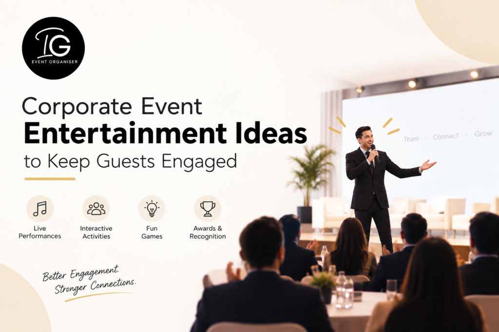 corporate event entertainment ideas