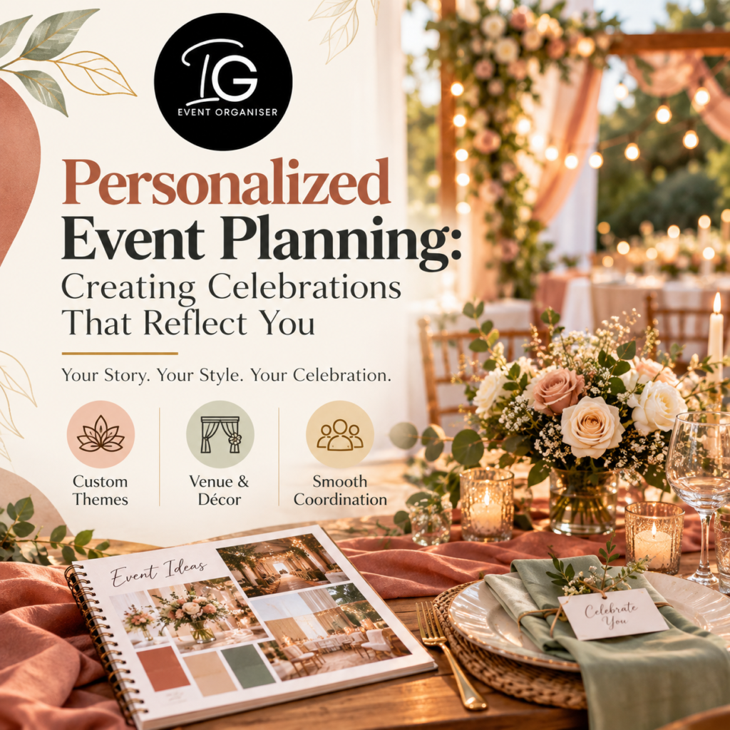Personalized Event Planning Celebration