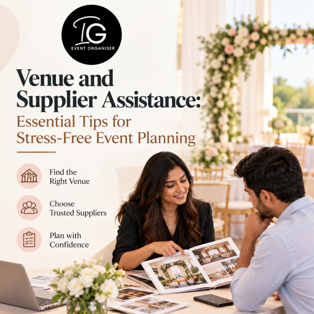 Venue and Supplier Assistance