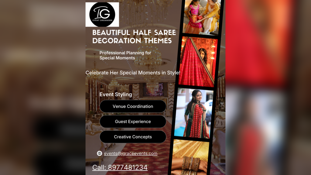 half_saree_decoration